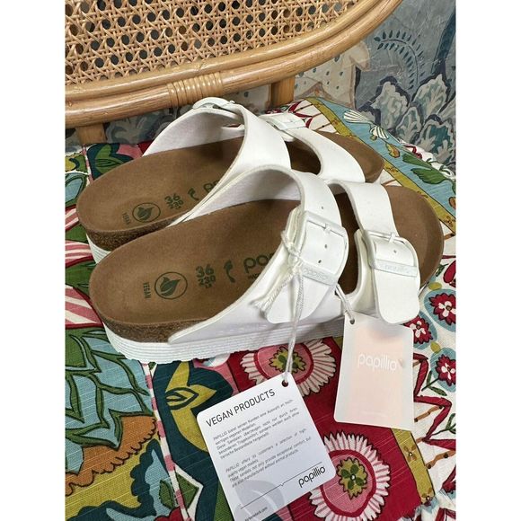 Free People Arizona Platform Vegan Birkenstock Sandals - Picture 7 of 9